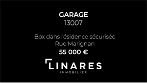 parking-box à la vente -   13007  MARSEILLE 7E ARRONDISSEMENT, surface 14 m2 vente parking-box - APR696517